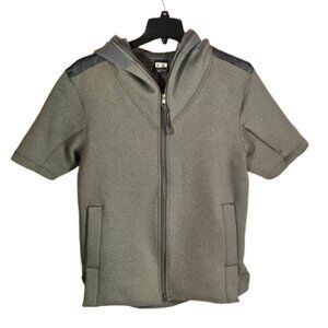 Nike On-field short sleeve gray full zip hoodie jacket Tampa Bay #30 men's large